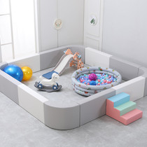 Children Early Education Kindergarten Software Combination Indoor Playground Mall anti-crash soft bag Fence Wave Marine Ball Pool