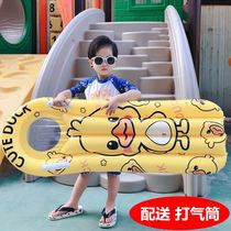Surfboard Novice surfing lying board Water ski board Inflatable water thickened skateboard Childrens sea props floating bed ins