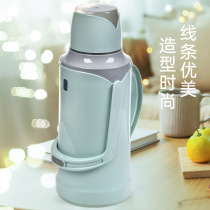 Household ordinary thermos Plastic shell thermos thermos thermos Student dormitory boiling water bottle large capacity 3 2L