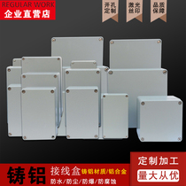 Zhenggong cast aluminum junction box waterproof and explosion-proof metal cassette switch bottom box button control open monitoring box
