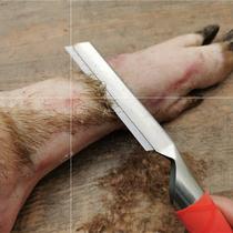 Slaughter knife shave pig hair artifact pork pig scalp scraping pig hair knife manual Special sharp knife pig foot hair removal hair hair removal