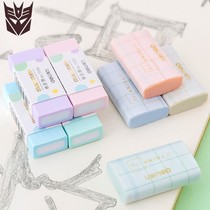 Optimus Prime Japanese cute eraser cartoon students painting graffiti do not leave marks like skin wipe clean office stationery