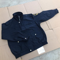 Genuine HG check jacket spring and autumn navy blue sea G overalls mens single coat genuine