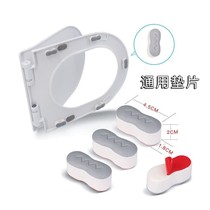 Toilet lid buffer rubber gasket increased buffer silent gasket toilet cover plate accessories toilet seat body cleaner