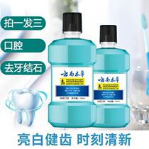Anti-halitosis la Sue to teeth stains probiotics mouthwash in addition to calculus lai zi mouthwash brush saliva