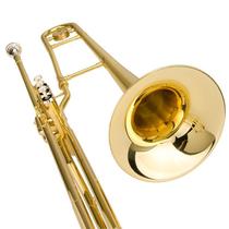 Xinghai original gold tone pull tube trombone JYTB-E120G March trombone piston Trombone pull