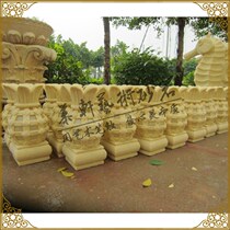Muxuan sandstone sculpture relief garden landscape lampshade lamp holder sandstone ornaments crafts hollow pineapple lamp