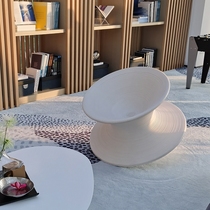 Gyro chair tumbler 360-degree childrens glass fiber reinforced plastic rotating mall seat outdoor beauty ornaments casual stool