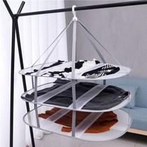 Clothes basket drying Net multi-functional tiled net bag home sock artifact sweater special drying rack