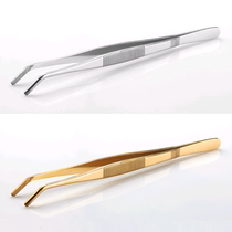 Tweezers non-slip stainless steel tea clip tea clip tea household washing Cup clip tea ceremony kung fu tea set accessories