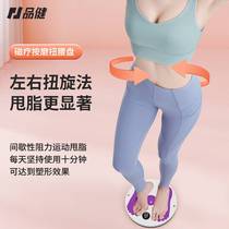 Net red recommended fitness equipment count twisting waist turntable 3d massage twisting waist disc thin waist machine household artifact fitness equipment
