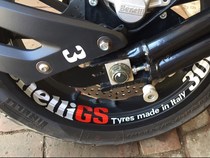 Motorcycle Modified Yellow Dragon 600 Decal Benali 150s Wheel Sticker 502C Tire Sticker BJ300 Reflective
