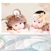 Baby poster pregnancy wall painting Good-looking baby poster wall sticker Bedroom sticker Dragon and twin wedding room hanging painting portrait