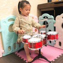 Tuba Drum Set Kids Beat Jazz Drum Boy Girl Beginner Percussion Baby Drum Toy