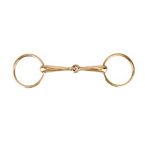  Cavassion Tour ring Copper two-section mouth armature(large ring)Equestrian armature Horse mouth armature 125mm8209229