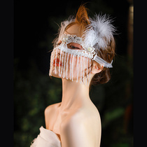 Mask half face veil mask abstinence lace sexy fashion sex female thin beautiful element Black