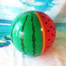 Play watermelon play beach ball pvc watermelon ball 70cm adult children inflatable oversized ball parent-child Tour 09