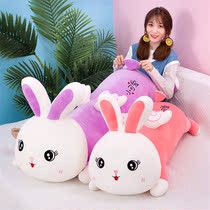 Angel rabbit plush toy cute rabbit doll down cotton rabbit long strip pillow doll female birthday gift
