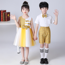 June 1st Childrens Chorus Costume Primary and Secondary School Choir Boys and Girls Dress Poetry Recitation Performance Costume