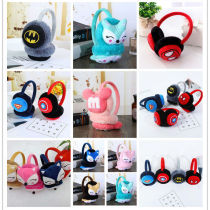 Childrens earmuffs boys and girls winter warm cartoon earmuffs Earmuffs Ear cuffs cute earmuffs student children