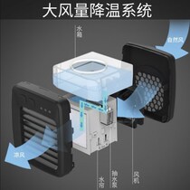 Small air cooler usb small air conditioning refrigeration bed mini dormitory office Students water cooled silent air conditioning fan