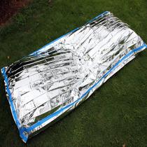PE Aluminum Film First Aid Sleeping Bag Emergency Sleeping Bag Emergency Supplies Lifesaving Insulation Sleeping Bag Sunscreen Sunblanket Insulation Blanket