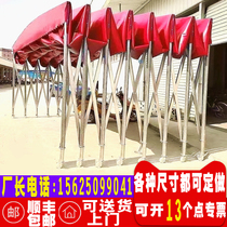 Custom push-pull awning Large warehouse telescopic tent Barbecue late-night parking mobile event food stall awning