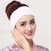Womens sticky beauty salon bag turban Velcro hair card strap Sports raw paste type big head circumference wash X face hair with hair
