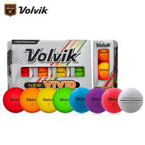 Volvik Warwick golf ball NEW VIVID Matte three-layer ball high quality colored ball