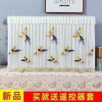 New LCD TV cover dust cover cover lace 40 inch 55 inch 60 inch TV cover cloth household