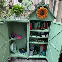 Garden tool room outdoor courtyard storage room simple room storage locker removable mobile room storage outdoor balcony