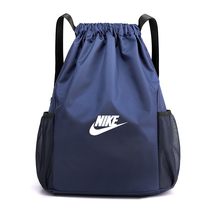 Drawstring basketball bag Large capacity shoulder storage fitness bag Sports training bag Student football shoe bag ball bag