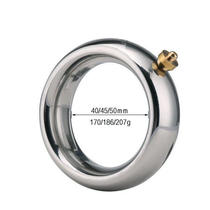 New scrotum ring ring electric shock physiotherapy lock weight bearing metal appliances mainland passion utensils mainland China