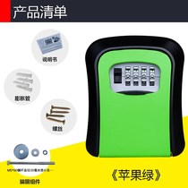 Edge-style storage wall-mounted box cat eye Mark installation key box convenient installation storage door card nail-free box no