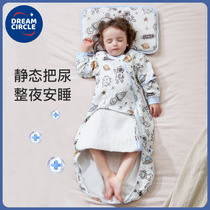 dreamcircle baby sleeping bag baby spring and autumn slim child gauze anti-kick is versatile in summer season