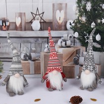 Faceless Santa Claus doll Nordic minimalist style Christmas holiday decorations doll decorations Christmas