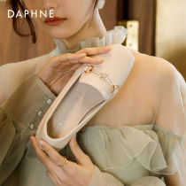 Daphne Snappers 2023 new female shoes French commuter shoes for daughter flat working shoes for small leather shoes