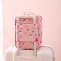 Shoe bag Shoe storage bag Double-layer boot cover Travel portable can be set trolley box Shoe cover