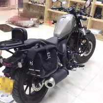 Suitable for Honda rebel rebel cm300 cm500 canvas bag CBR650R side bag modified side box