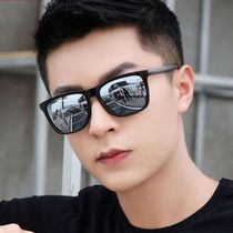 New sunglasses mens polarized sun glasses mens Korean version of tide HD anti ultraviolet driving driving mirror handsome glasses