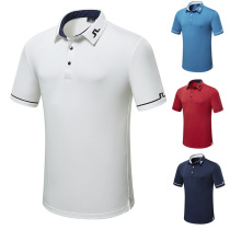 Golf Clothing Short Sleeve Men T-Shirt Speed Dry Breathable Blouse Outdoor Sports Polo Shirt Customised Hygroscopic Perspiration Sweatshirt