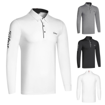 GOLF clothing autumn mens long sleeve sports polo shirt breathable GOLF Jersey casual outdoor ball suit customization