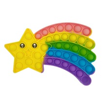 New Bubble Music Thinking Chess Stars Rainbow Rodent Pioneer Toys popit Large Silicone Adult Decompression Toys