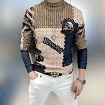 King High Quality Autumn Winter New High-end Mens Fashion Letters Eagle Head Chest Mark Bifacial Thin Velvet Clothing Casual 100