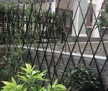 Outdoor bamboo fence telescopic fence fence fence courtyard garden partition guardrail anti-corrosion bamboo pole climbing vine support rod