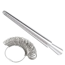 UK ring stick US ring stick aluminum bar American code British ring measuring stick