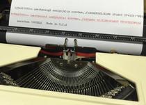 VINTAGE]80s American MARATHON MARATHON 1000 Old English Typewriter Normal Use