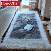 Carpet Bedroom Bedside Blanket Wool Thickened Light Lavish Home Net Red Ins Wind Long Hair Room Living Room Tea Table Mat