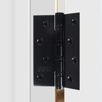 4 inch stainless steel flat opening hinge white silent bearing room door folding wooden door 180 degree heavy-duty door loose-leaf hinge