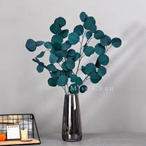 Eucalyptus leaf imported dried flower tree leaves Nordic Eternal Flower model house light luxury decoration